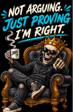 Not-Arguing Classic T-Shirt - Image 2